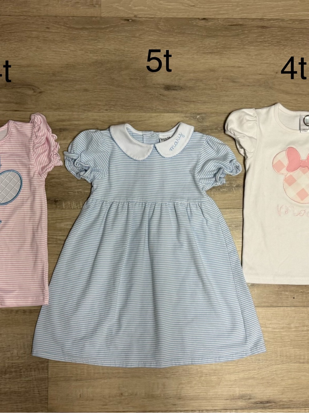 Embroidered MARY girls clothing 4t